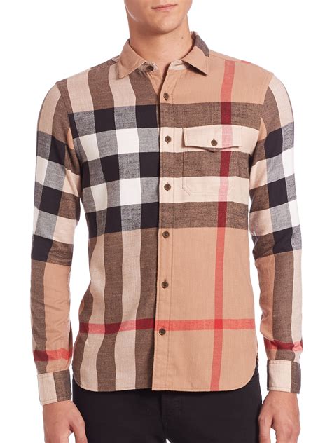 burberry mens shirt on sale|Burberry shirts for men outlet.